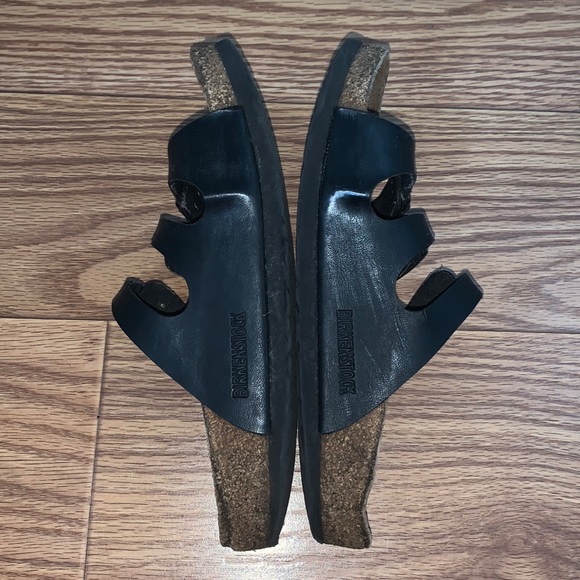 black three strap birkenstocks